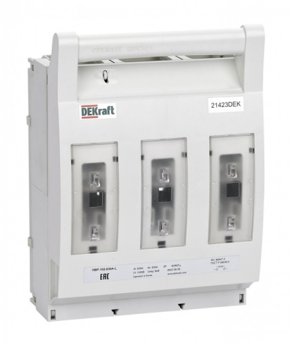 ПВР горизонтальный 800А 3ф отключение_ПВР-102 | код 21424DEK | DEKraft