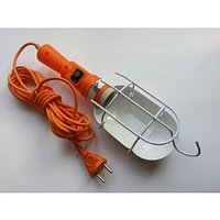 Светильник переносной ЛСУ-1 60вт 25м с выключателем и с решеткой | код 22018 | Переноска