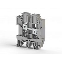 304 526, Клеммник на DIN-рейку с пружиной 10мм.кв. (белый), AVK-Y10 | код 0.0.0.3.04526 | KLEMSAN