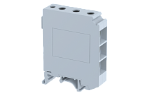 Клемма проходная винтовая для подключения уличного фонарного освещения 35 мм2, на 4 подключения, серая LPT335(G) | код 1908060000 | Elmex