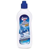 Чистящее средство 500 мл, ЗОЛУШКА Санитарный , с антибактериальным эффектом, Ч13-0 | код 603693 | ЗОЛУШКА