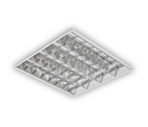 Светильник люминесцентный ЛВО-4х18Вт Т8 G13 некомпенсированный IP20 ЭмПРА (Classic/R-418-03) | код 201401803 | ЗСП