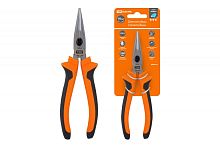 Длинногубцы (тонкогубцы), с двухкомпонентными рукоятками, CR-V сталь, 200 мм, серия Алмаз TDM | код SQ1011-0204 | TDM