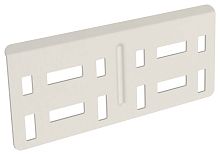 Пластина соединительная 80мм RAL 9016 IEK | код CLM51D-PS-080-9016 | IEK