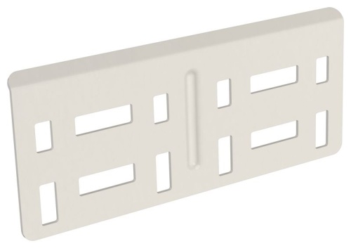 Пластина соединительная 80мм RAL 9016 IEK | код CLM51D-PS-080-9016 | IEK