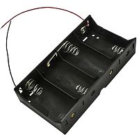 Батарейный отсек RUICHI BH143 D 4x1, открытый | код 59641 | Ruichi