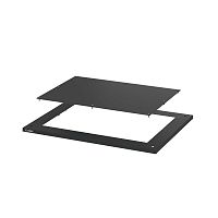 Комплект крыши с фланцем черные RAL9005 ШхГ 600x800 мм | код R5NKRF68B | DKC