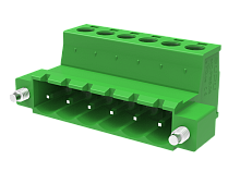 MC-PB5.08H09C-K Разъём штекерный MC, шаг 5.08мм,9 конт. с винт.,зел., шт | код MC-PB5.08H09C-K | SUPU