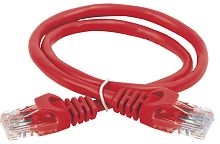 ITK Коммутационный шнур (патч-корд) кат.6 UTP 2м красный | код PC04-C6U-2M | IEK