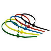 Стяжка нейлоновая 4,8х300мм 5 цветов уп. 100шт | код 06-1017 | SUPRLAN