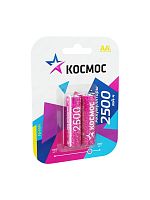 Аккумулятор R6 NI-MN 2500мА.ч BP-2 (блист.2шт) Космос KOCR6NIMH2500MAH2BL