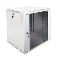 Шкаф телекоммуникационный настенный разборный 12U (600х520) дверь стекло | код ШРН-Э-12.500 | ЦМО