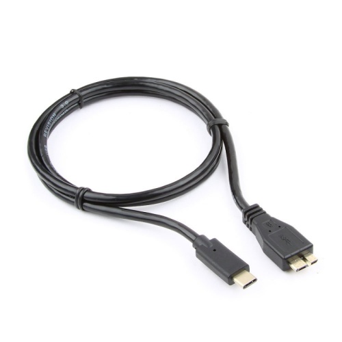 Кабель USB Cablexpert CCP-USB3-mBMCM-1M, USB3.0 microBM/USB Type-C, 1м, пакет | код CCP-USB3-mBMCM-1M | Cablexpert