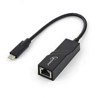 Сетевой адаптер Ethernet Gembird A-CM-LAN-01 USB C-type - Fast Ethernet adapter | код A-CM-LAN-01 | Gembird