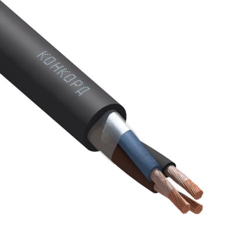 Кабель КГ-ХЛ 3х4 (N) 220/380-3 | код. 87 | Конкорд Кабель КГ-ХЛ 3х4 (N) 220/380-3 | код. 87 | Конкорд