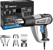 Технический фен Deko HG2500 PRO 2500Вт темп.350/600С (063-4336) | код 1882607 | DEKO