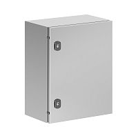 Корпус навесной STH с М/П из нержавеющей cтали AISI304 ВxШxГ 500x400x250 мм, с фланцем, IP66 | код R5STH0549F-304 | DKC