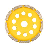 Чашка алмазная шлифовальная 1-ряд 125х22.2 мм Kranz | код KR-90-0150 | KRANZ