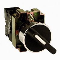 Переключатель XB2-BJ25 черный 2 положения I-0 длинная ручка 1з+1р (ANDELI) | код ADL10-009 | ANDELI