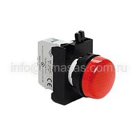 Арматура сигнальная красная со светодиодом 100-250 В перем. тока | код CP0K0XK | EMAS