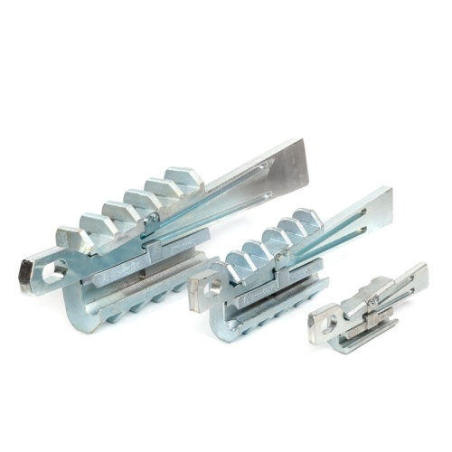 Зажим монтажный клиновой МКЗ-3 | код 62093 | КВТ