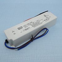 Источник питания AC-DC, 100.1Вт, вход 90...264 В AC, стабилизация тока, выход 700мА/72...143В, изоляция 3000В AC, пластик IP67 190х52х37мм, -25…+50С | код LPC-100-700 | MeanWell
