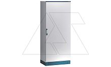 Щит EMOX моноблочный 1800x800x400мм (ВxШxГ) с монтажной панелью, RAL7035, IP66 | код EMOX-081804PR | ETA