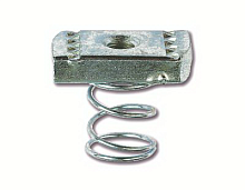 Гайка для подвешивания профиля (с удлиненной пружиной) М10х40, нерж. сталь А4 | код CM161000INOX316L | DKC