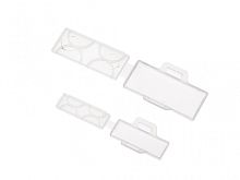 520 120, Маркировка кабеля плоская 21х43мм, (без надписей), под стяжку, KBE 2 (100 шт. в упаковке) | код 0.0.0.5.20120 | KLEMSAN