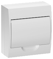 Корпус пластиковый ЩРН-П-8 бел. дверь IP41 GENERICA | код MKP13-N-08-41-K01-G | GENERICA by IEK