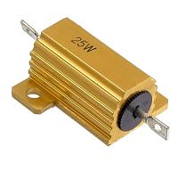 Мощный постоянный резистор RUICHI RX24 25W 5% 12K, алюминиевый корпус | код 107090 | Ruichi