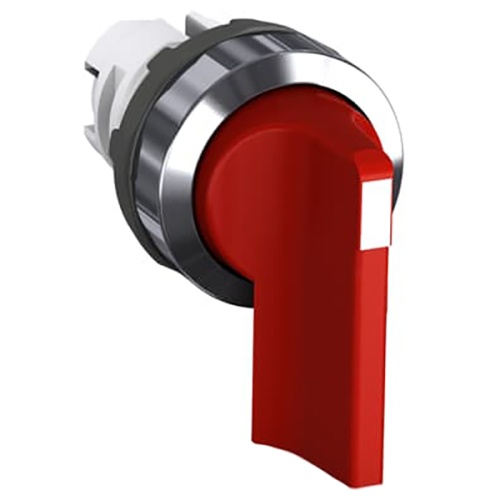 Переключатель двухпозиционный без подсветки с фиксацией длинная ручка красный M2SS5-20R | код 1SFA611204R2001 | ABB