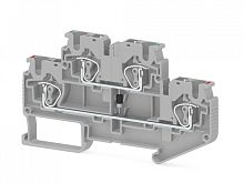 311 919, Пружинная клемма серии SRD 4-2FD-A (Серый) | код 0.0.0.3.11919 | KLEMSAN