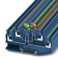 Клеммы с ножевыми размыкателями PTT 2,5-2MT BU | код 3210265 | PHOENIX CONTACT