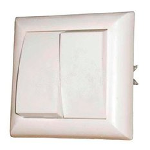 Беларусь Выключатель двухклавишный скрытый (С56-105) | код Выключатель ВС 2 | БелТИЗ