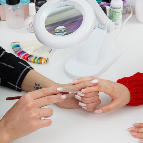 Лупа настольная малая 3Х +доп.12Х с подсветкой бел. REXANT 31-0242 фото 7