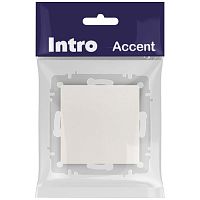 Переключатель Intro Accent 6-103-06 , 10А-250В, IP20, СУ, AL/CU, перламутр | код Б0063432 | ЭРА