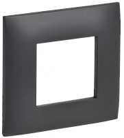 SKANDY Рамка 1-мест. SK-F01T титан IEK | код SK-M12-K48 | IEK