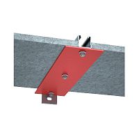 Пластина для огнестойкой перегородки опорная 120х200 4мм OP120-200 КМ LO4021