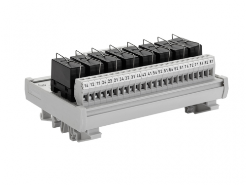 158 232, Релейный модуль двойной RMG-8 (24V AC/DC 10 A.) | код 0.0.0.1.58232 | KLEMSAN 158 232, Релейный модуль двойной RMG-8 (24V AC/DC 10 A.) | код 0.0.0.1.58232 | KLEMSAN