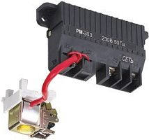 Расцепитель минимального напряжения правый AC220В РМ-332 | код 28162DEK | DEKraft