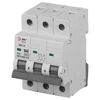 Выключатель автоматический 3п B 40А 4.5кА ВА47-63 PRO ЭРА Б0059396