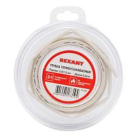 Трубка термоусаживаемая 3,0/1,5 мм белая, ролик 2,44 м REXANT | код 29-0001 | REXANT