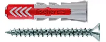 Дюбель с шурупом DUOPOWER 5х25 S | код 555105 | Fischer