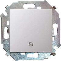 15 Кнопка клавишная с пиктограммой 16А 250В винтовой зажим белый | код 1591150-030 | Simon