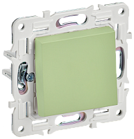 SKANDY Выключ. 1-кл. кнопоч. 10А SK-V14M мятн. IEK | код SK-V17-0-10-K06 | IEK