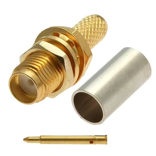 Разъём высокочастотный RUICHI RP-SMA-C58J, обжимной | код 89527 | Ruichi Разъём высокочастотный RUICHI RP-SMA-C58J, обжимной | код 89527 | Ruichi