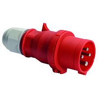 Вилка кабельная 32А 4p(3P+PE) 6h IP44 2142 | код 2142 | Bals