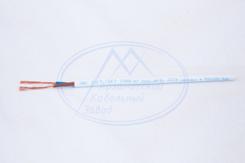 Провод ПВС 2x1.5 (бухта 100м) | код NKZ0023400 | АКЗ