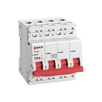 Выключатель нагрузки ВН-125N 4Р 125А PROXIMA EKF | код S1254125 | EKF
